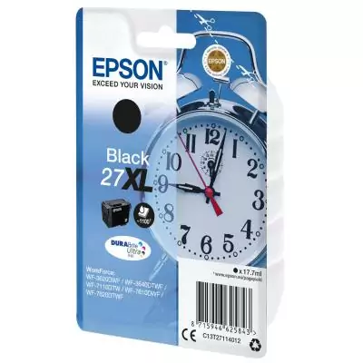 Epson Alarm clock Cartouche "Réveil" 27XL - Encre DURABrite Ultra N