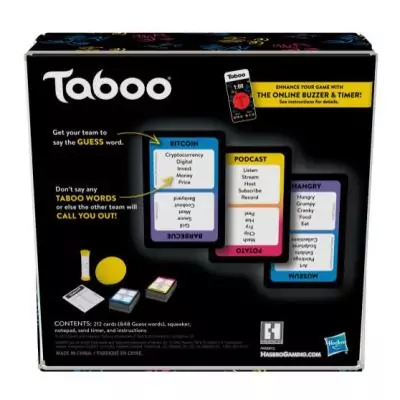 Hasbro Gaming Jeu Taboo