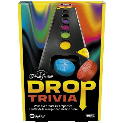 Hasbro Gaming Drop Trivia 15 min Jeu de société Fête