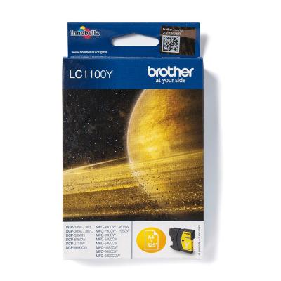 Brother LC1100Y - Cartouche d'encre originale – Jaune Brother LC1100Y - Cartouche d'encre originale – Jaune