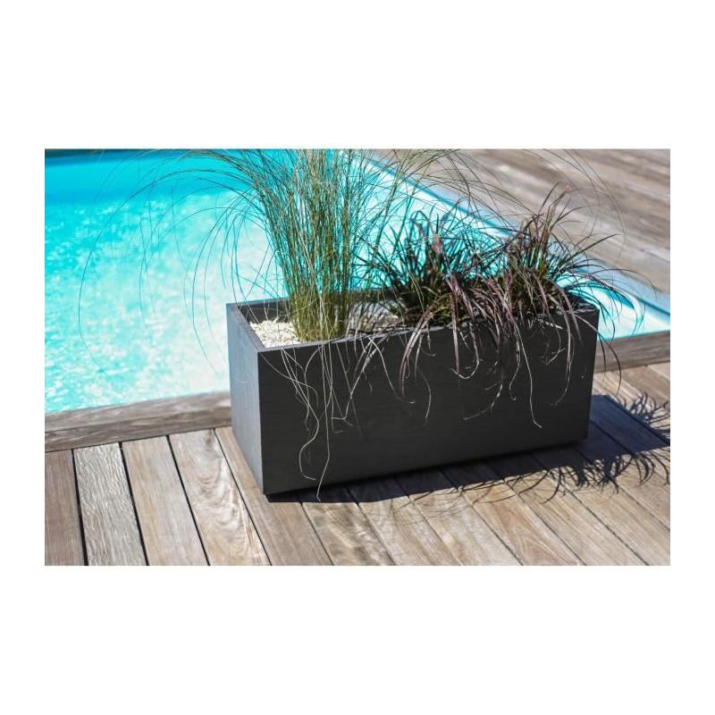 Jardinière Graphit Up 57 L - Gris anthracite