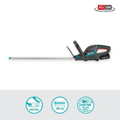 Taille-haie sans fil GARDENA ComfortCut 60/18V - Puissant et pratique!