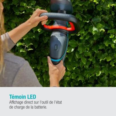 Taille-haie sans fil GARDENA ComfortCut 60/18V - Puissant et pratique!