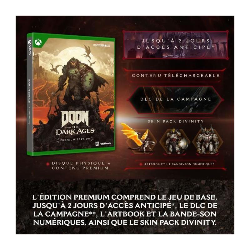 Jeu Xbox Series X: Doom - Les Temps Obscurs PE
