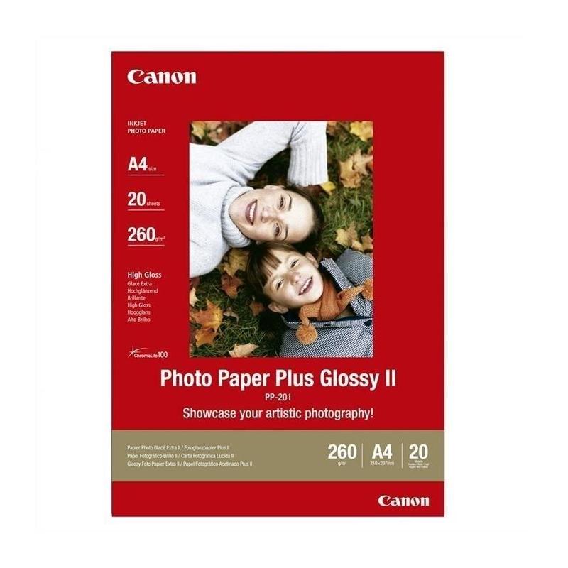 Papier photo Canon brillant 265gr - 20 feuilles A4