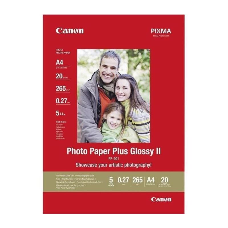 Papier photo Canon brillant 265gr - 20 feuilles A4