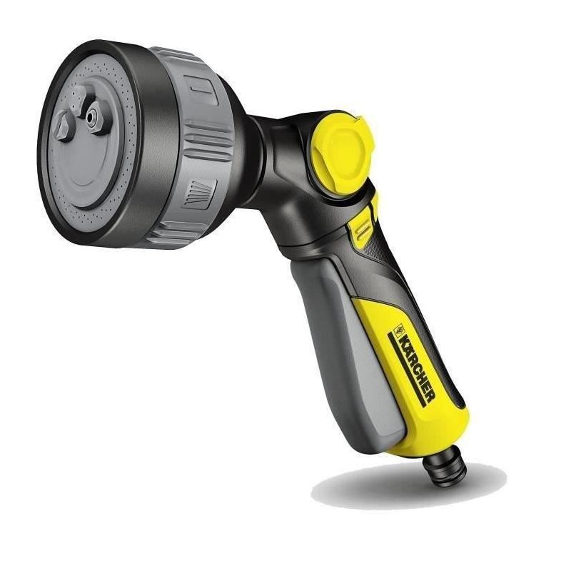 Pistolet d'arrosage multifonction KARCHER - Gâchette autobloquante et rotative