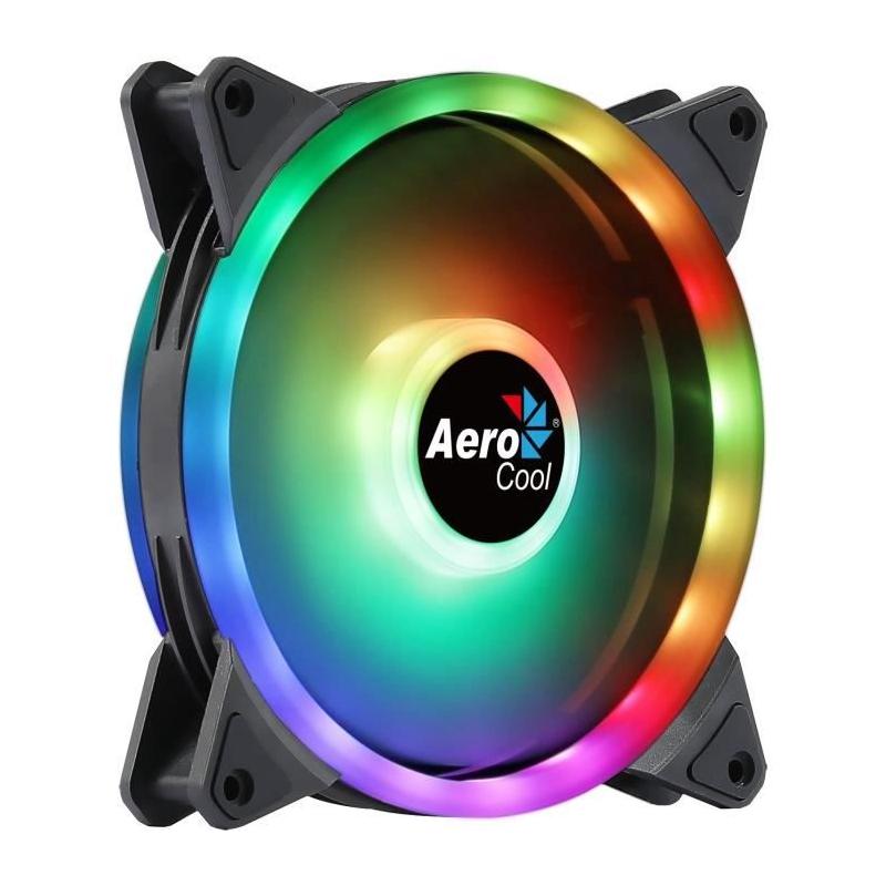 Ventilateur PC AEROCOOL Duo 14 ARGB - Rafraîchit en toute discrétion