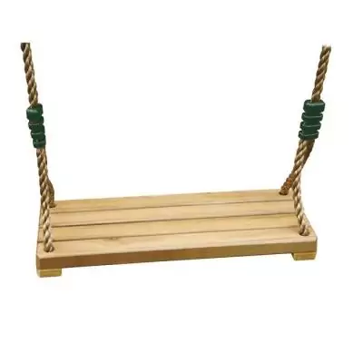 Balançoire bois pour portique 3m - 3,5m: Luxe et robustesse