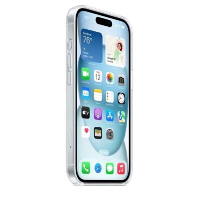 Coque iPhone 15 transparente avec MagSafe
