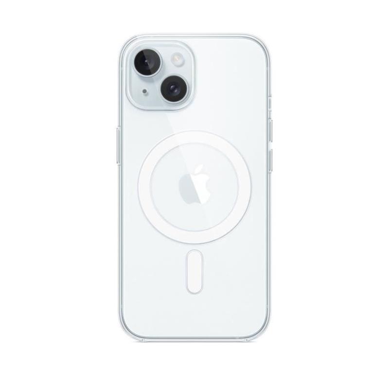 Coque iPhone 15 transparente avec MagSafe