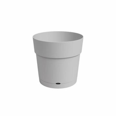 Jardinière ronde CAPRI LARGE - D30cm - Gris clair