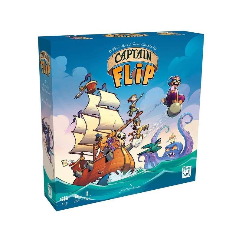Découvrez Captain FLip : le jeu de plateau excitant !