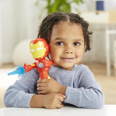 Figurine Iron Man 22 cm pour enfants dès 3 ans - Hasbro Marvel Spidey et Ses Amis Extraordinaires