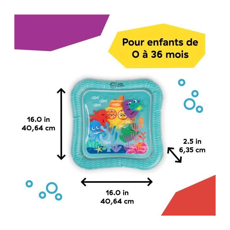 Tapis d'éveil sensoriel Ocean Explorers pour bébé - 0 à 36 mois