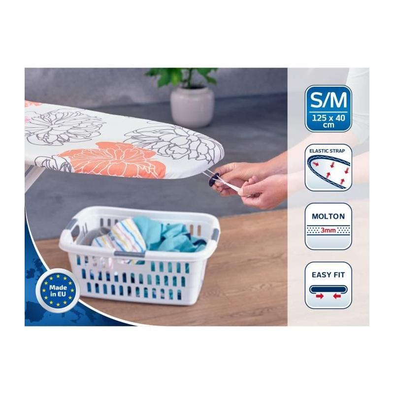 Housse table à repasser Leifheit Cotton Comfort M 71602, rembourrage 3mm