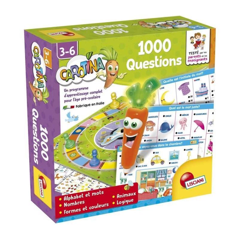 Stylo parlant CAROTINA: 1000 Questions Éducatives