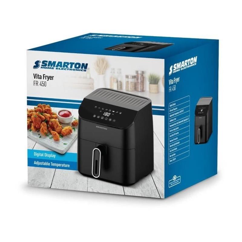 Friteuse à air Smarton pour une cuisine saine et croustillante