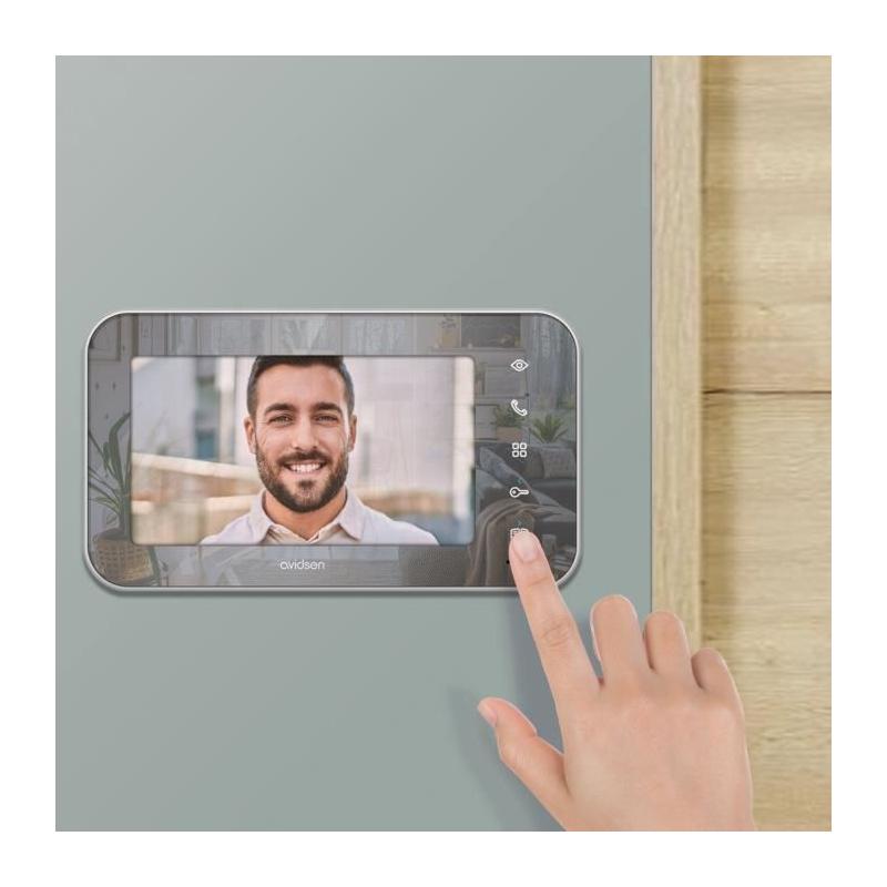 Visiophone AVIDSEN MAYA Filaire Effet miroir - Tactile
