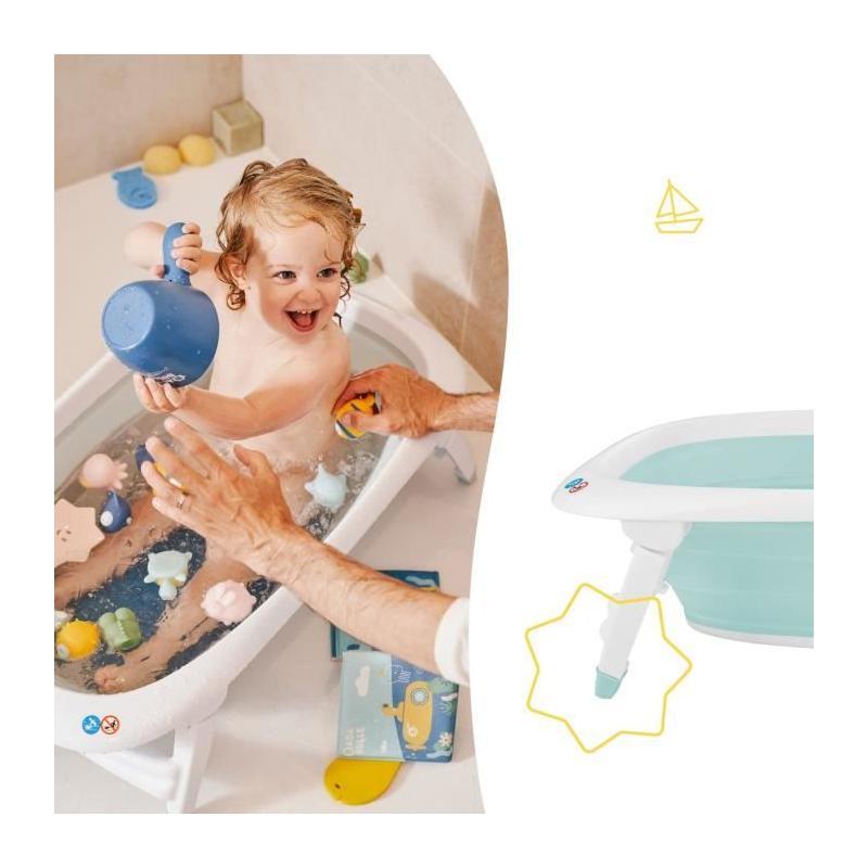 Baignoire pliable BADABULLE : compacte et ludique!