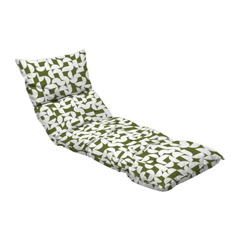 Coussin de bain de soleil JARDIN PRIVE - FLOCONS ECLIPSE - Avocat