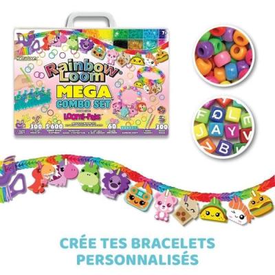 Kit de fabrication de bracelets Rainbow Loom - Métier à tisser complet