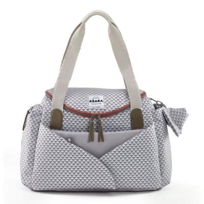 Sac à langer Sydney II BEABA - Modulable et spacieux - Gris Corail