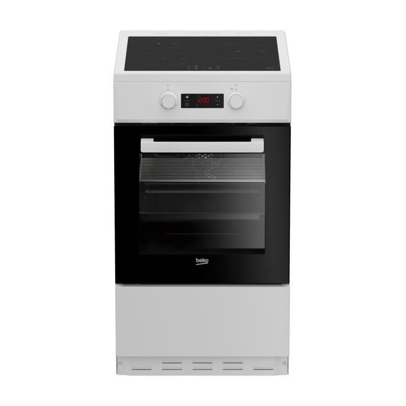 Cuisinière induction BEKO FSM58301WC - Compacte et performante