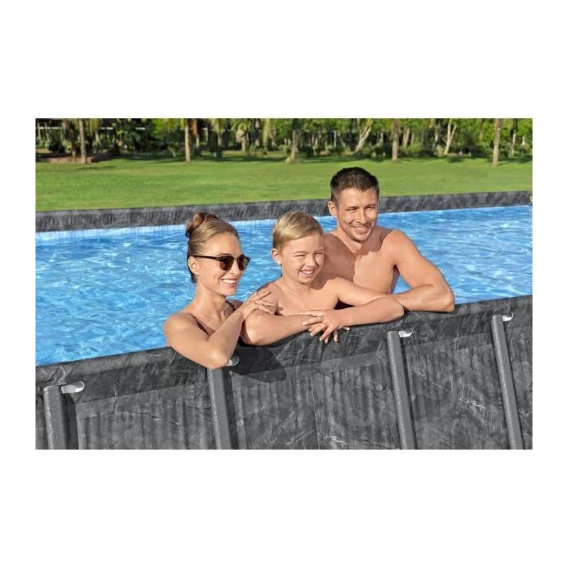 Kit Piscine hors sol BESTWAY APX 365 - Rectangulaire