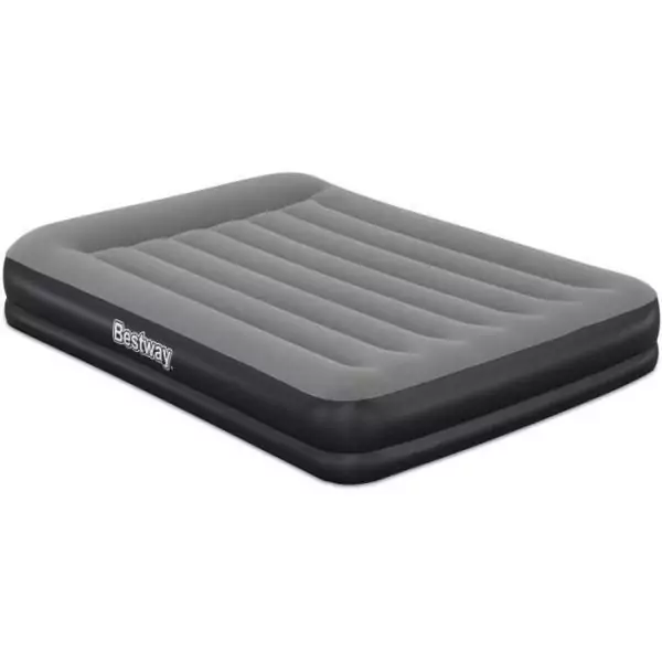 Matelas gonflable - BESTWAY - 671BU - Tritech Queen - 2 places, pompe USB intégrée, 2,03 m x 1,52 m x 36 cm