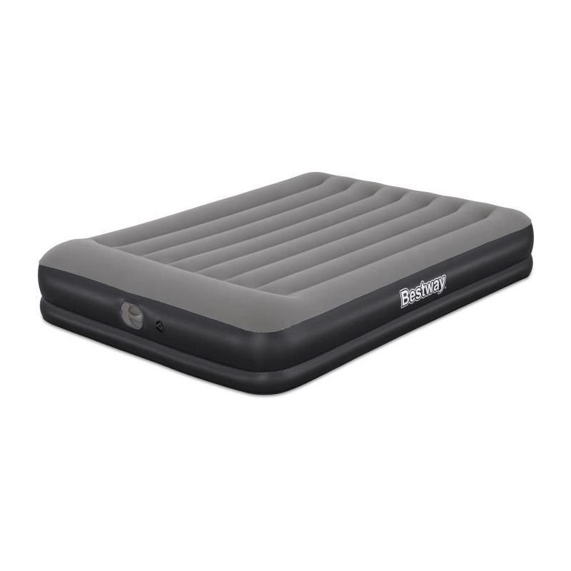 Matelas gonflable BESTWAY Tritech Queen 2 places - Pompe USB intégrée