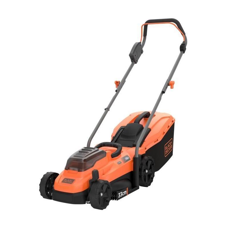 Tondeuse sans fil BLACK+DECKER 18V - Coupe 33cm