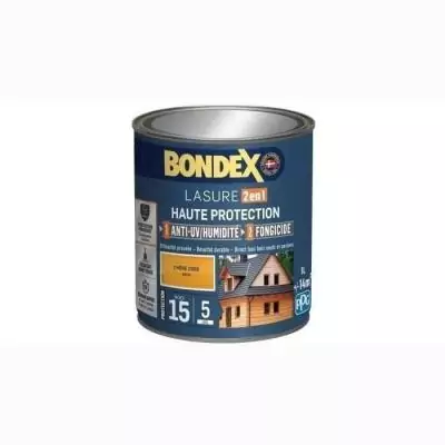 Peinture Lasure Satin Haute Protection - Chêne doré 