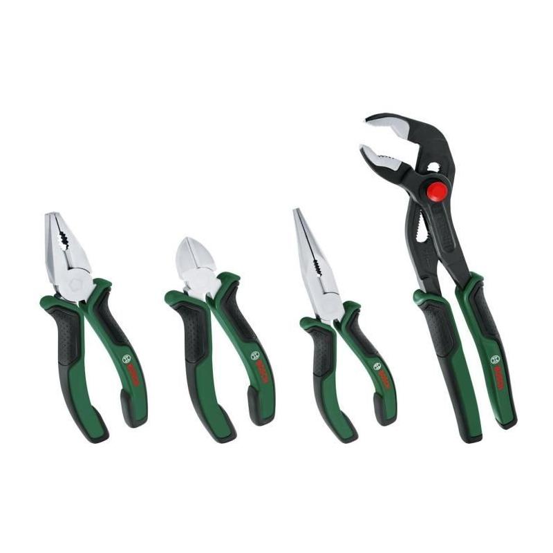 Ensemble de 4 pinces Bosch pour tous vos besoins de serrage