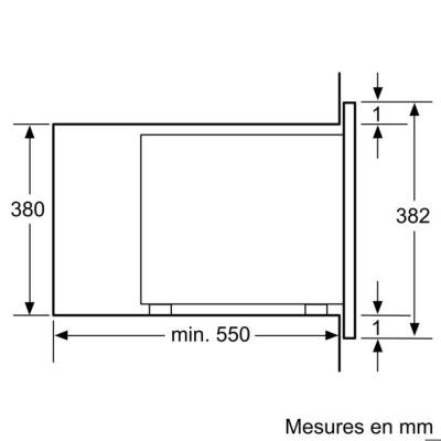 Micro-ondes Bosch Serie | 4 BFL553MS0 25L 900W Inox