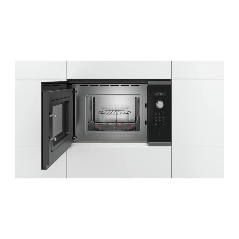 Micro-ondes encastrable Bosch inox - 20 L - 800 W