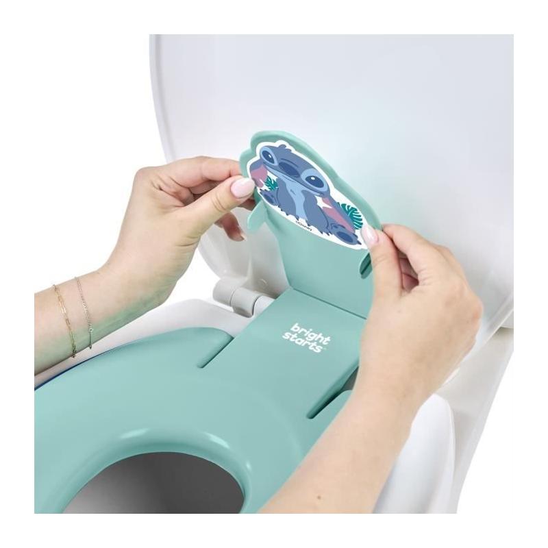 Réducteur de toilette enfant Disney Baby Stitch - Installation rapide