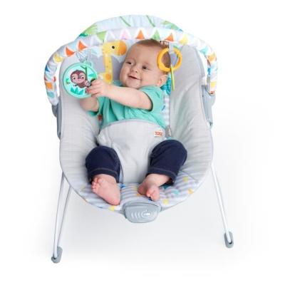 Transat bébé BRIGHT STARS - Safari avec jouets amovibles