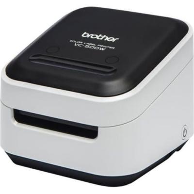 Imprimante d'étiquettes couleur Brother VC-500W: Wifi et USB