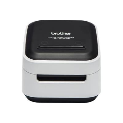 Imprimante d'étiquettes couleur Brother VC-500W: Wifi et USB