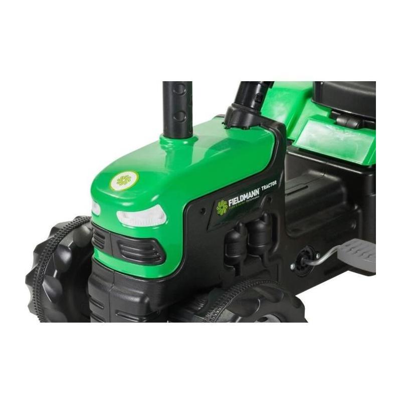 Tracteur à pédales avec remorque - Buddy Toys - BPT 1013 - Véhicule Porteur