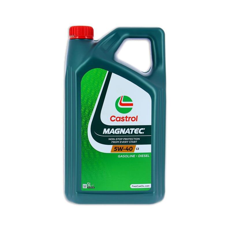 Huile moteur CASTROL Magnatec 5W-40 C3 5L - Performances exceptionnelles