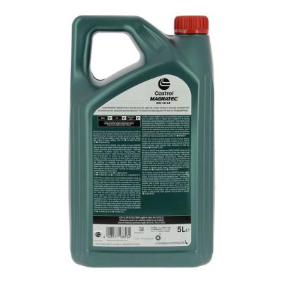 Huile moteur CASTROL Magnatec 5W-40 C3 5L - Performances exceptionnelles
