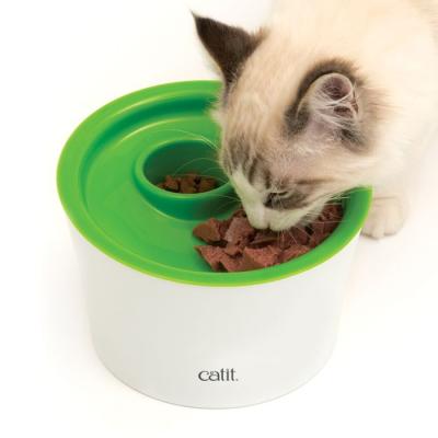Distributeur de Nourriture pour Chat Catit Senses 2.0 - Pratique et Ludique