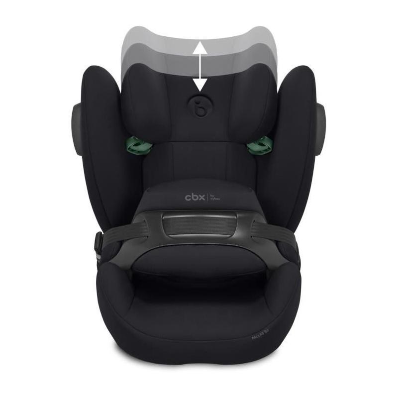Siège auto CYBEX Pallas B3 i-Size Pure Black - Groupe 1/2/3 - Inclinable - Noir