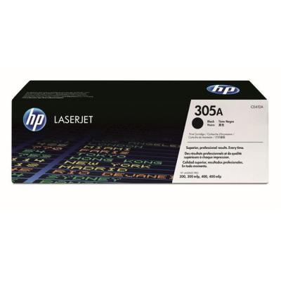 Toner HP 305A (CE410A) noir - Capacité 2200 pages