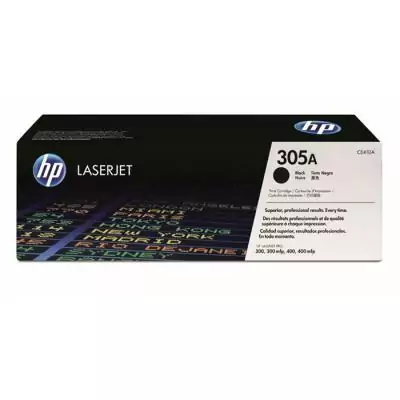 Toner HP 305A (CE410A) noir - Capacité 2200 pages