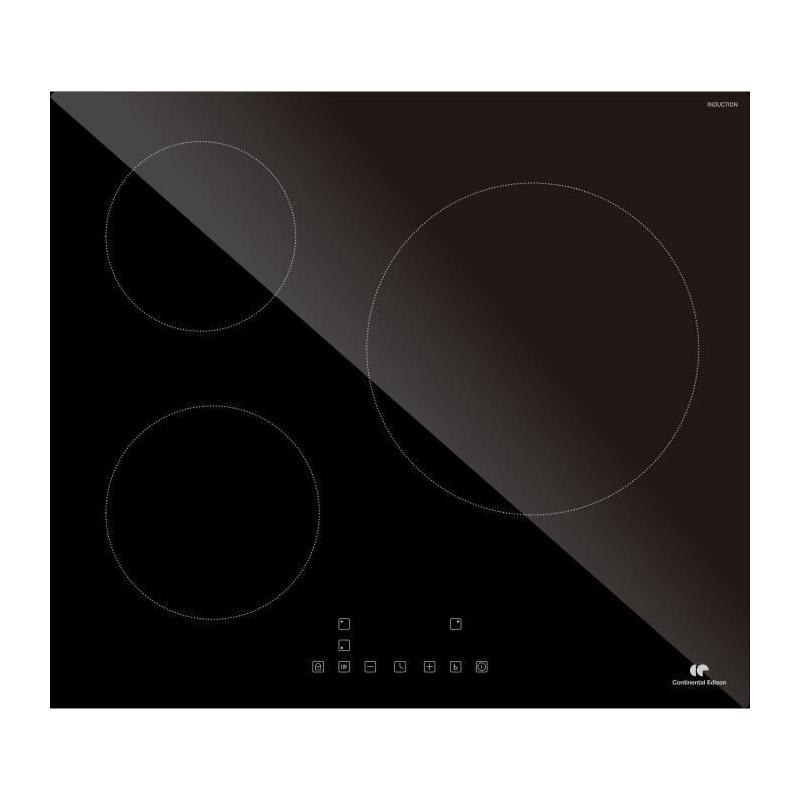 Table induction Continental Edison CETI3B28 3 zones - 6600W
