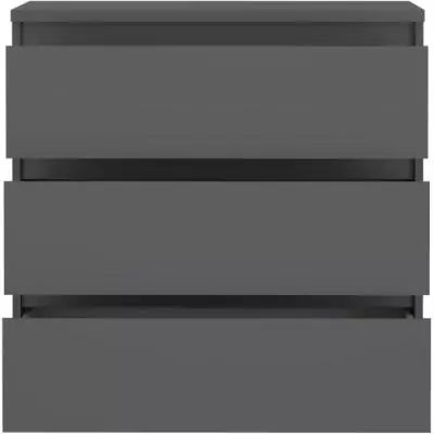 Commode CHELSEA 3 tiroirs Anthracite - Style et praticité Commode CHELSEA 3 tiroirs Anthracite - Style et praticité