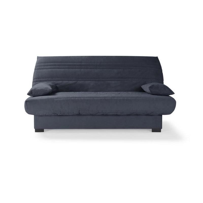 Banquette clic clac 3 places gris anthracite - Confort optimal